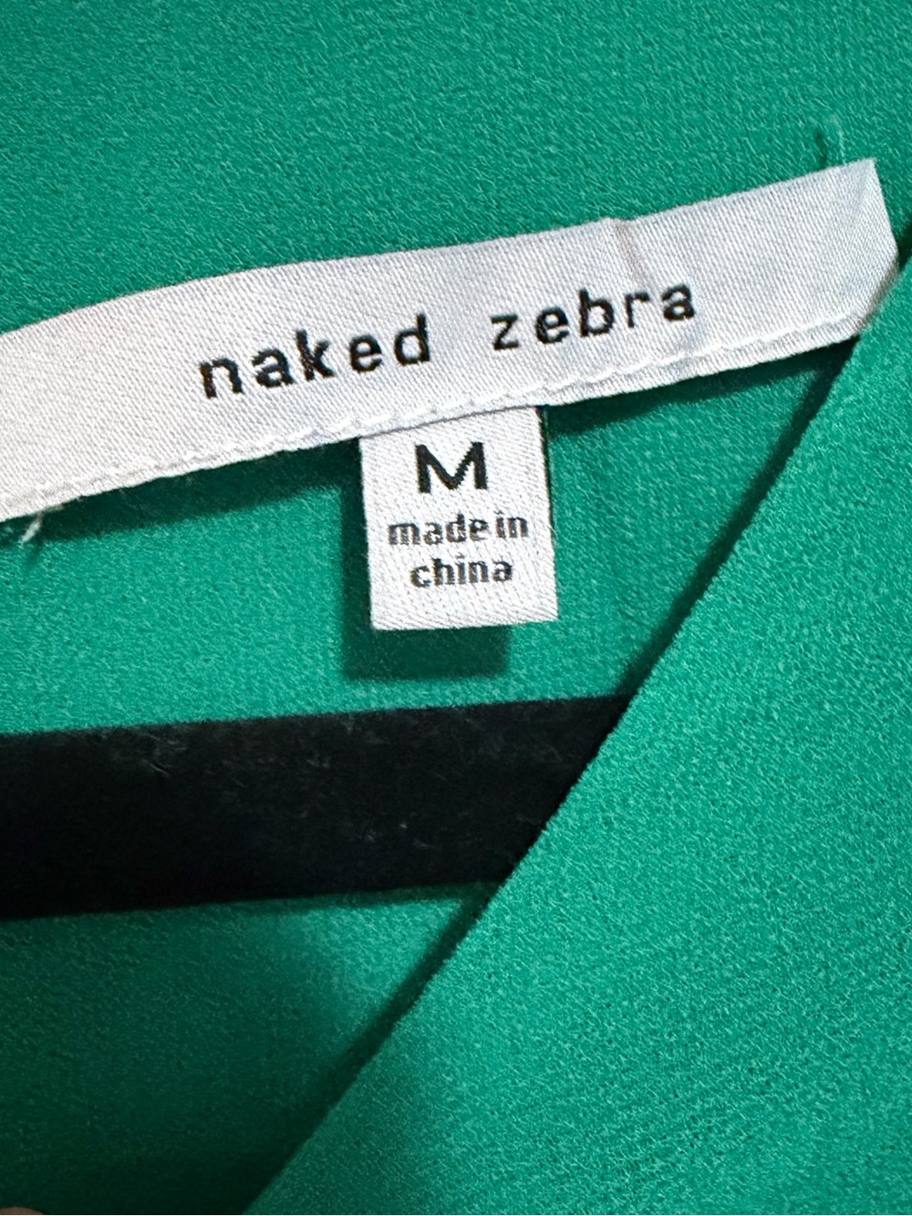Naked Zebra Ruffle Top - Picture 6 of 12
